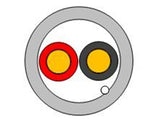 Gray Drop Cable 2X1X0.8 - 200m Package